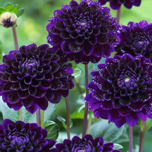 Георгин Анно Домини купить по цене от 255р. в интернет-магазине «Посадика» с доставкой почтой в в Нижневартовске и по всей России – [изображение №1].