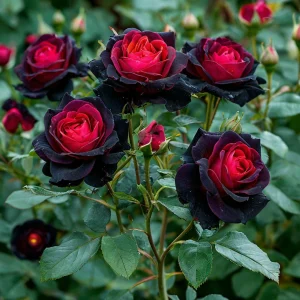 Роза Тень Феникса купить по цене от 402р. в интернет-магазине «Посадика» с доставкой почтой в в Нижневартовске и по всей России – [изображение №1].